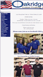 Mobile Screenshot of oakridgecustomfinishing.com